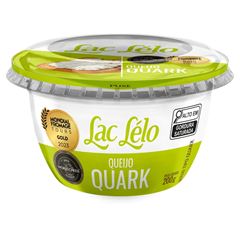 QUEIJO QUARK TRADICIONAL LAC LELO 200G CX 16UN