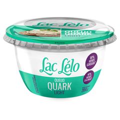QUEIJO QUARK LIGHT LAC LELO 200G CX 16UN