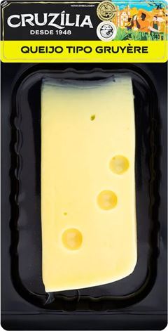 QUEIJO GRUYERE CRUZILIA 140G UN CX 24UN