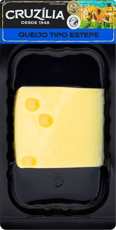 QUEIJO ESTEPE CRUZILIA 140G CX 24UN