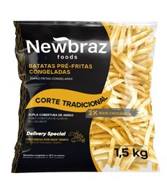 BATATA NEWBRAZ DUPLA 9MM (8X1,5) CX12KG