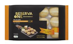 PAO DE ALHO BOLINHA TRADICIONAL 300G RESERVA ONE CX 12UN
