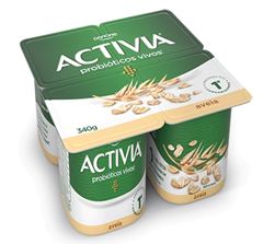 ACTIVIA 340GX4 POLPA AVEIA CX12