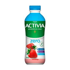 ACTIVIA ZERO LIQ 800GX15 MORANGO