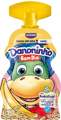 DANONINHO BOM DIA BANANA C/ AVEIA 70GX20