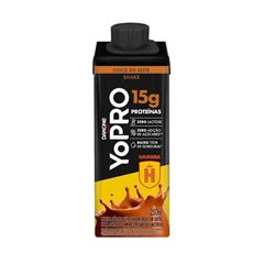 BEB LACTEA YOPRO 15G 250MLX24 DOCE DE LEITE