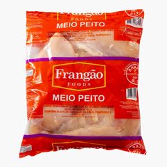 MEIO PEITO S/OSSO SEM PELE FRANGAO FOODS CX 20KG