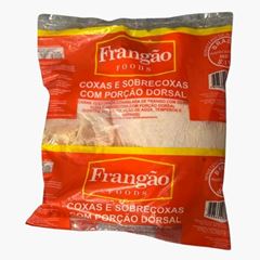 COXAS E SOBRECOXAS C/PORCAO DORSAL TEMP FRANGAO FOOD CX 18KG