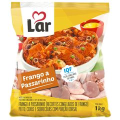 FRANGO A PASSARINHO IQF 1KG LAR CX 15KG