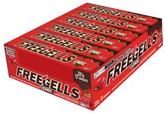DROPS FREEGELLS PLAY CEREJA RECHEIO CHOCO RICLAN 36X12UN