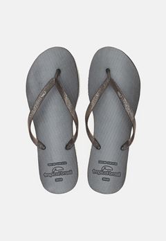 CHINELO TB FEM ESTAMP PRATA/CINZA  33/34 CX 12UN
