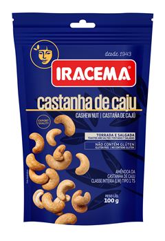 CASTANHA DE CAJU IRACEMA POUCH RICLAN 24X100G