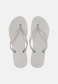 CHINELO TB FEM LISO PRATA  35/36 CX 12UN