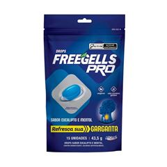DROPS FREEGELLS PRO EUCALIPTO POUCH SORTIDO RICLAN 12X15UN