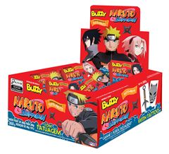 CHICLE BUZZY NARUTO TUTTI FRUTTI RICLAN 20X90UN