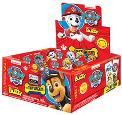CHICLE BUZZY PATRULHA CANINA TUTTI FRUTTI RICLAN 20X90UN