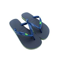 CHINELO TB MASC BRASIL MARINHO C/ FAIXA 37/38 CX 12UN