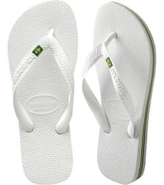 CHINELO TB MASC BRASIL BRANCO C/ FAIXA 43/44 CX 12UN