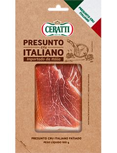PRESUNTO CRU ITALIANO FAT CERATTI 100G CX 15UN