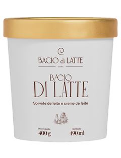 GELATO BACIO DI LATTE 490ML CX 8UN
