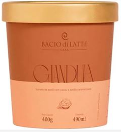 GELATO GIANDUIA BACIO DI LATTE 490ML CX 8UN