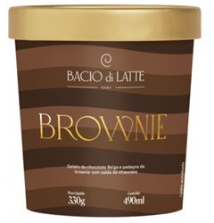 GELATO BROWNIE BACIO DI LATTE 490ML CX 8UN