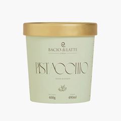 GELATO PISTACCHIO BACIO DI LATTE 490ML CX 8UN