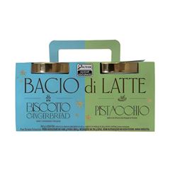 GELATO DUO PISTACCHIO E BISCOTTO BACIO DI LATTE 780G CX 4UN
