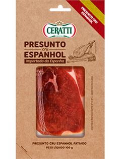 PRESUNTO CRU ESPANHOL FAT CERATTI 100G CX 15UN