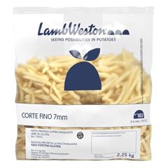 BATATA LAMB WESTON 7MM 8X2,25KG CX 18KG (BA)