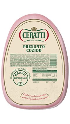 PRESUNTO COZIDO RF CERATTI 3,5KG CX 7KG