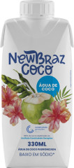 AGUA DE COCO NEWBRAZCOCO PADRONIZADA 12X330ML