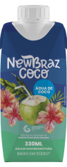 AGUA DE COCO NEWBRAZCOCO RECONSTITUIDA 12X330ML