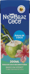 AGUA DE COCO NEWBRAZCOCO RECONSTITUIDA 27X200ML