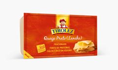 QUEIJO PRATO LANCHE TIROLEZ 380G CX 9,12KG