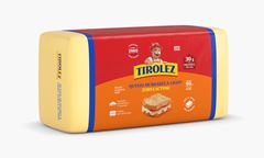 QUEIJO MUSSARELA LIGHT ZERO LAC TIROLEZ 3,6KG CX 14,4KG