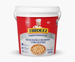 REQUEIJAO TIROLEZ BALDE 3,6KG CX 4UN
