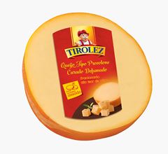 QUEIJO PROVOLONE DEFUMADO FRACAO TIROLEZ 360G CX 6,48KG