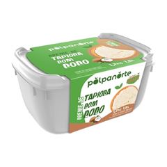 CREME TAPIOCA COM COCO POTE POLPA NORTE 1,2KG CX 6UN