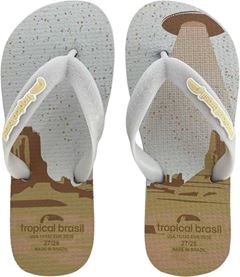 CHINELO TB INF MASC BRANCO  27/28 CX 12UN