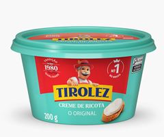 CREME DE RICOTA TIROLEZ 200G CX 16UN