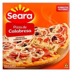 PIZZA DE CALABRESA SEARA 460G CX 12UN