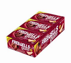 CHICLE FREEGELLS GUM CANELA RICLAN 12X15UN