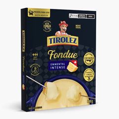 FONDUE COM QUEIJO EMMENTAL INTENSE TIROLEZ 400G CX 12UN