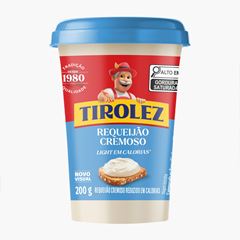 REQUEIJAO LIGHT COPO TIROLEZ 200G CX 24UN