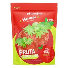 FRUTA CONGELADA MORANGO POLPA NORTE 400G CX 15UN