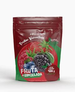 FRUTA CONGELADA MIX FRUTAS VERMELHAS 400G CX 15UN
