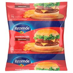HAMBURGUER MISTO REZENDE 56GX36 CX 2,01KG