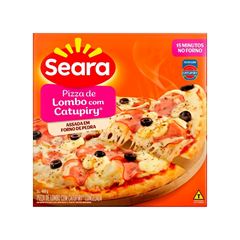 PIZZA DE LOMBO C/ CATUPIRY SEARA 460G CX 12UN