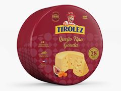 QUEIJO GOUDA TIROLEZ 3KG CX 6KG